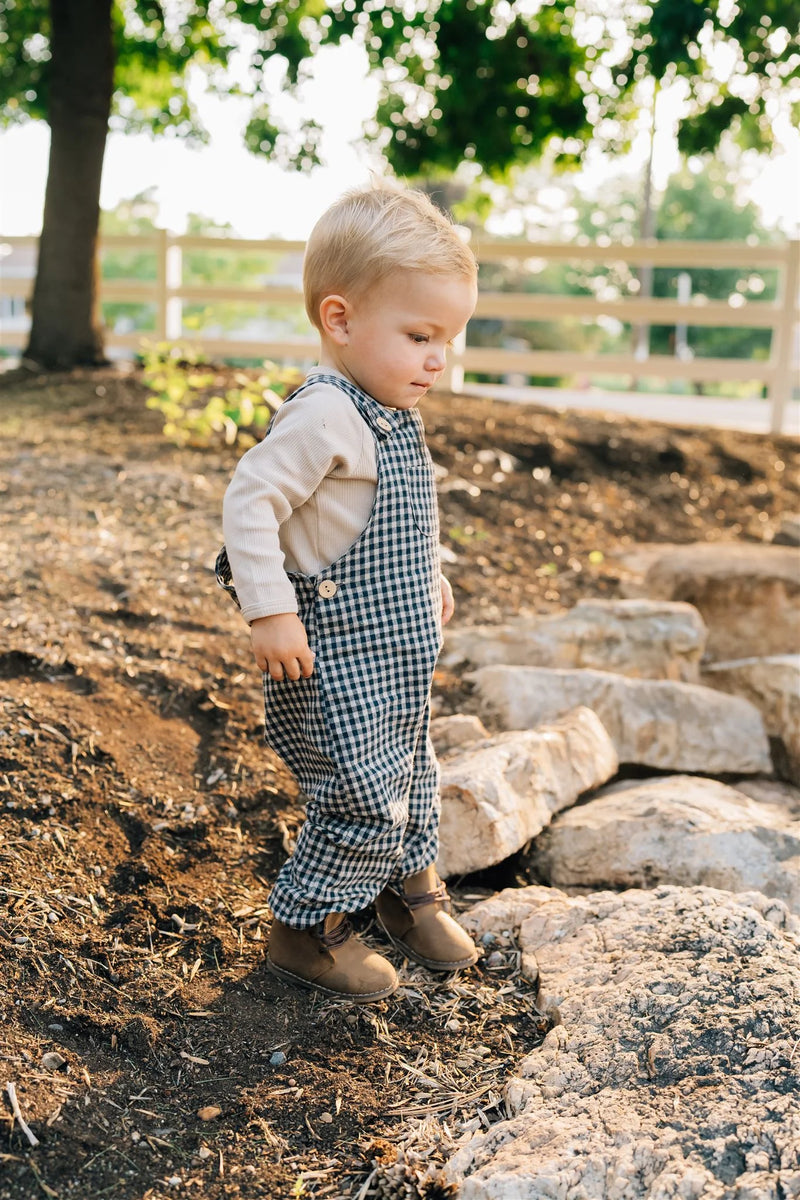 Duncan Gingham Overalls