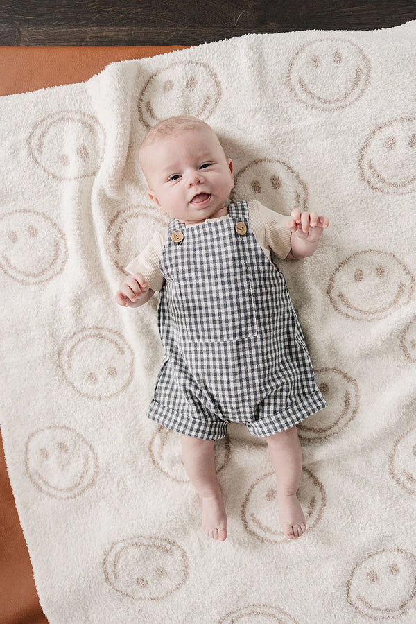 Jesse Gingham Overalls