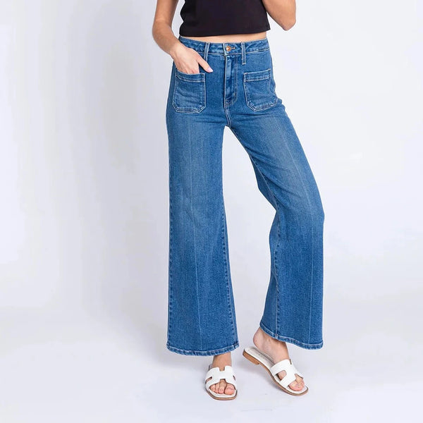 Sailor Patch Pocket Jeans