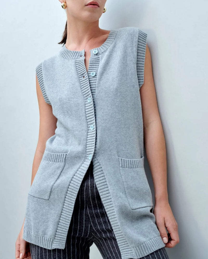 Split Front Vest