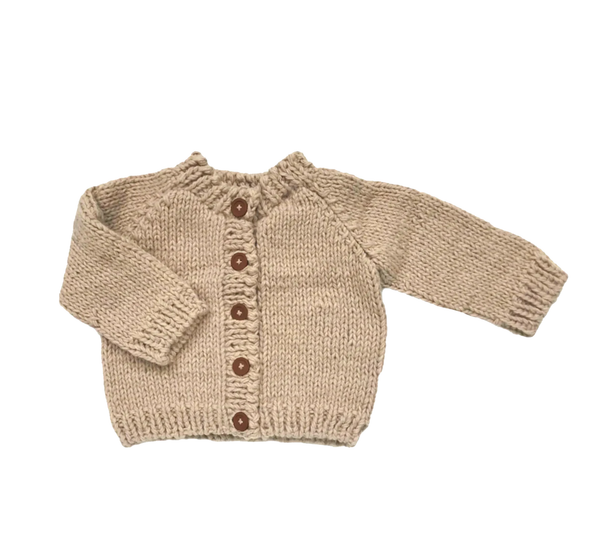 Classic Hand-Knitted Cardigan